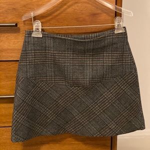 Plaid Mini Zara Skirt
